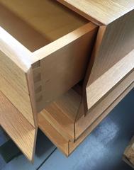 Modernist Wooden Chest of Drawers
