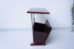 Mid-Century Magazine Table Rack Stand Rosewood 1960s