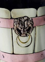 French Brass and Copper Cachepot, 20th Century