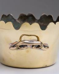 French Brass Montieth/Planter Bowl 19th Century