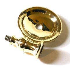 Set of Four Polish/Russian Cast Brass Wall Sconces