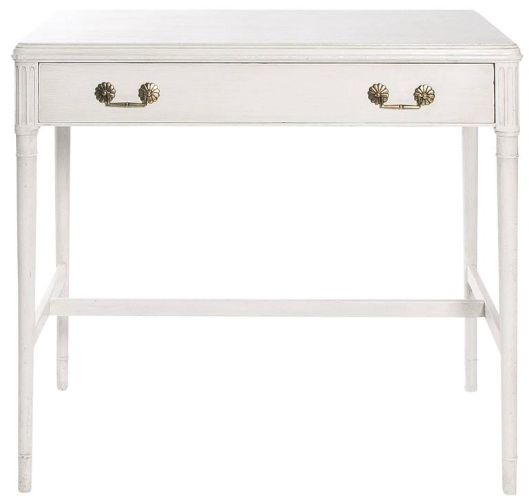 1940s White Painted Writing Desk Vanity By Widdicomb At 1stdibs 1940s White Painted Writing Desk Vanity By Widdicomb For