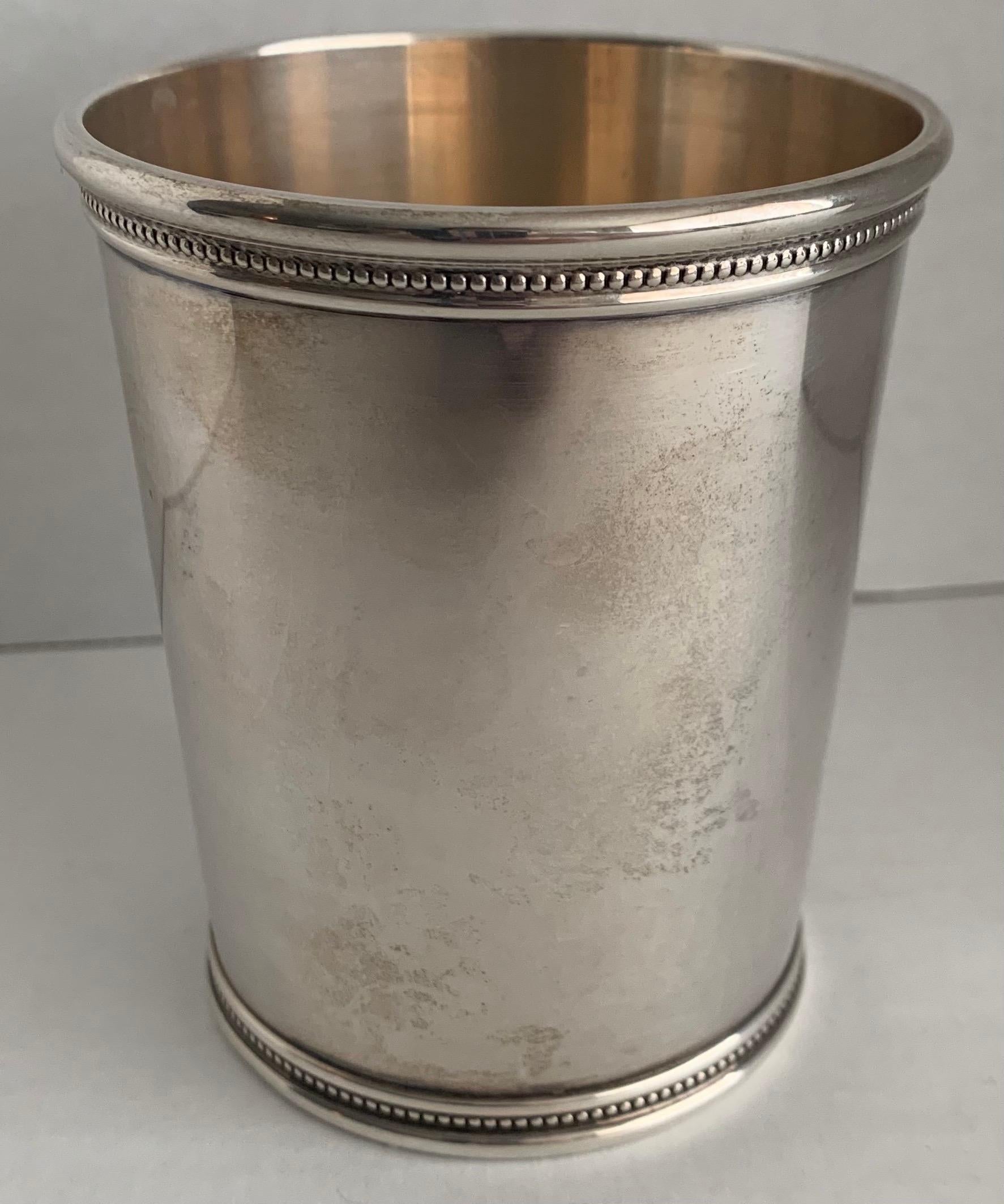 Mark J. Scearce LBJ Sterling Silver Julep Cup 1