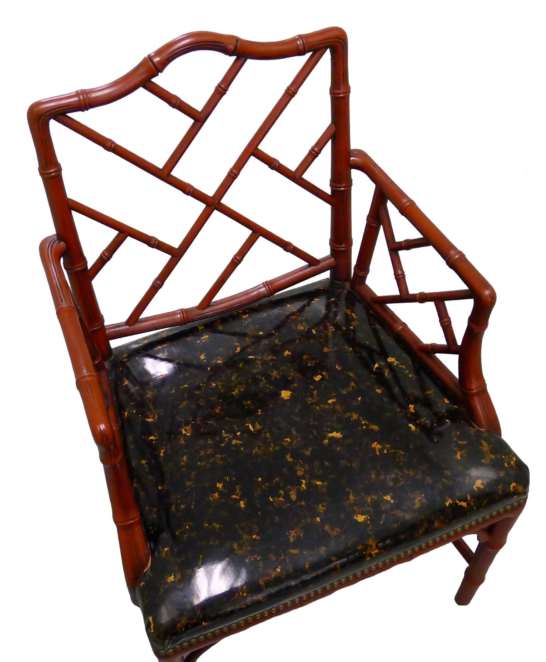 bamboo armchairs