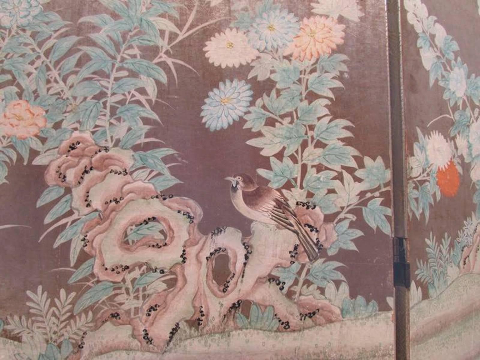 chinoiserie room divider
