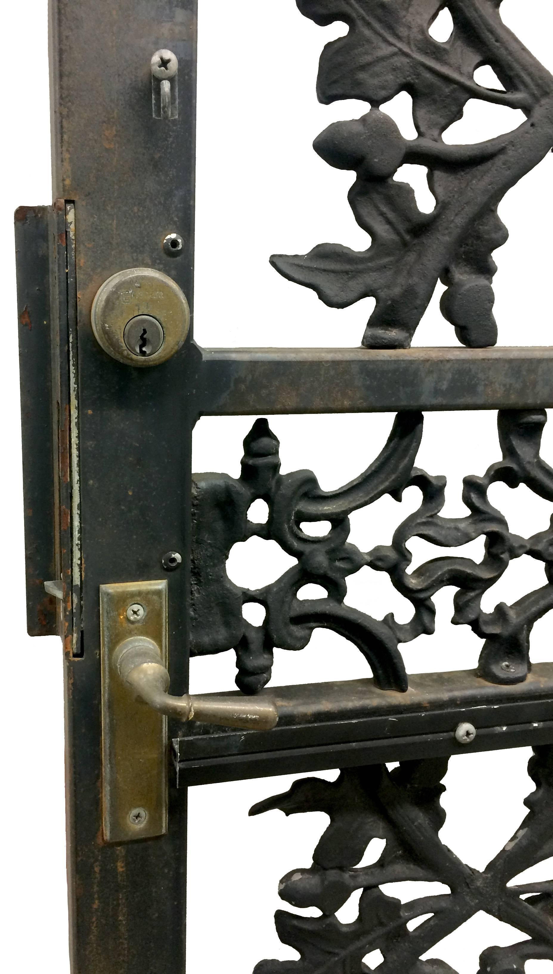 oak leaf and acorn wrought iron