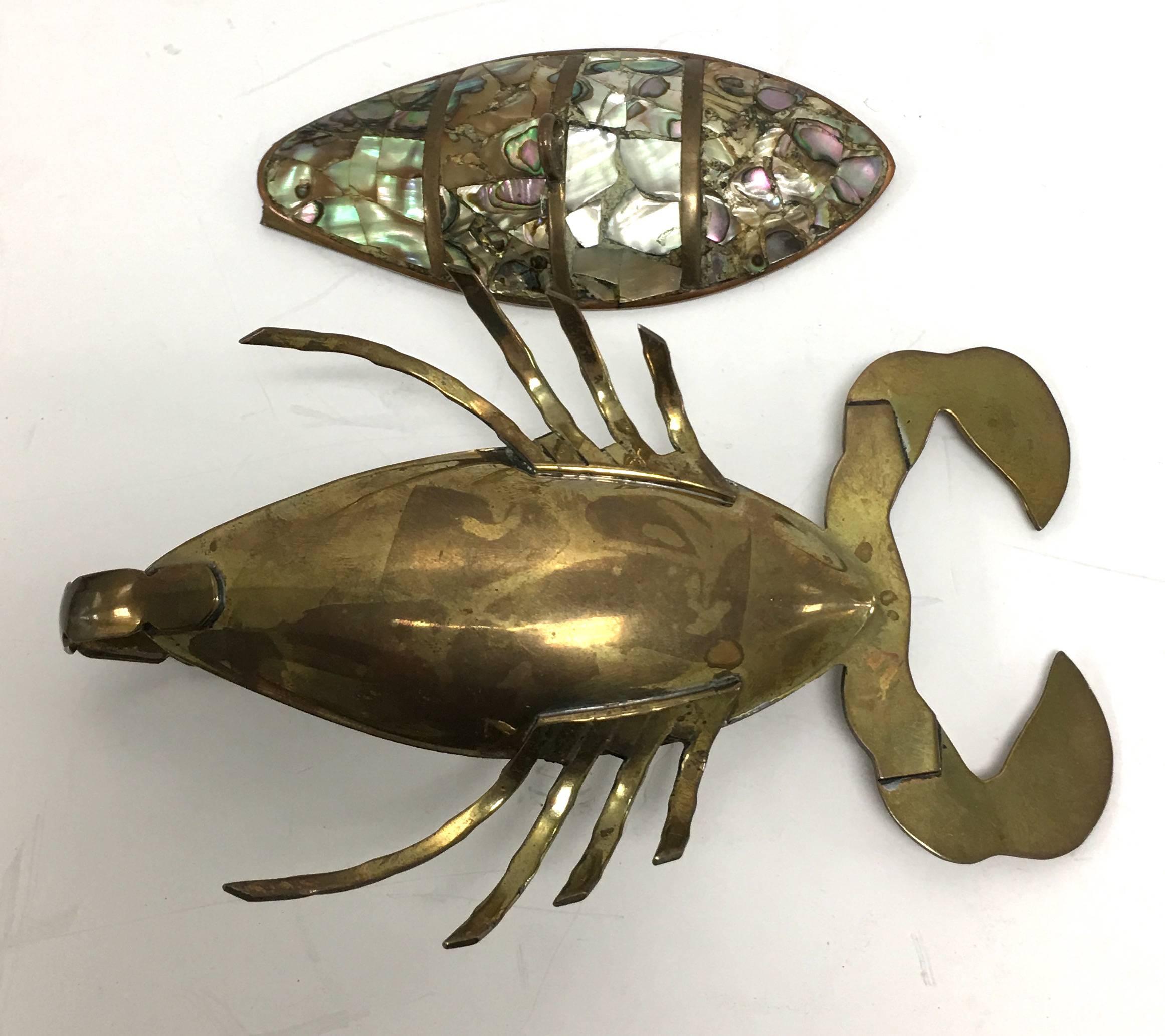 brass scorpions