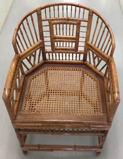 Chinese Chippendale Brighton Pavilion Bamboo Armchair