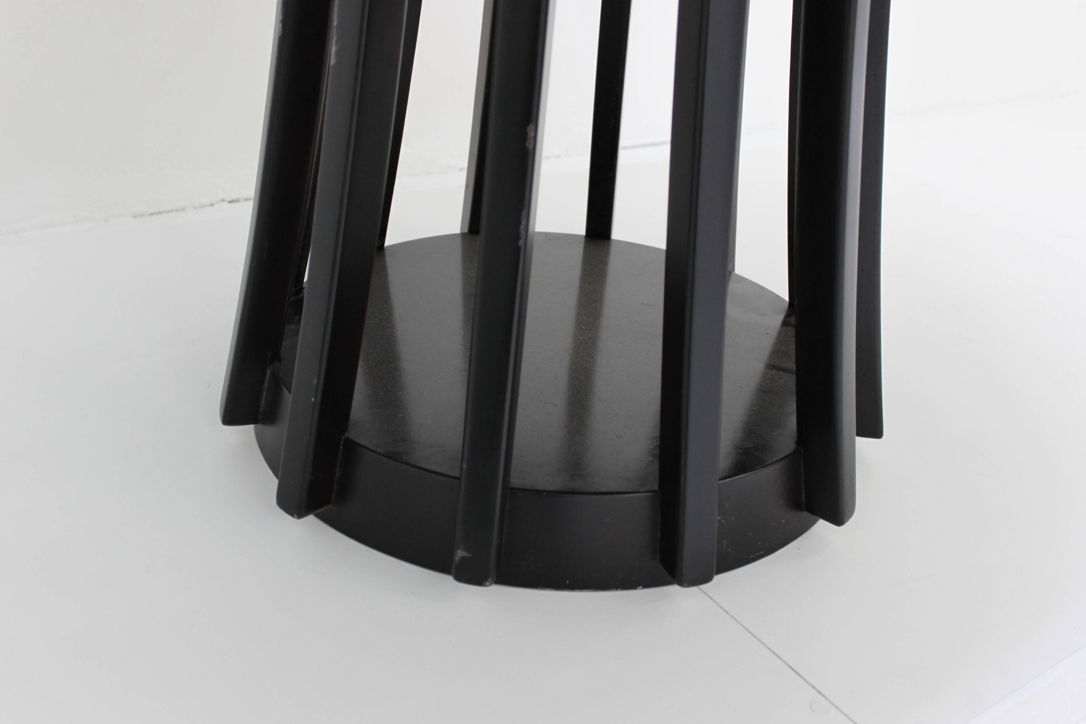 Modern Angelo Mangiarotti Wood Dinner Table