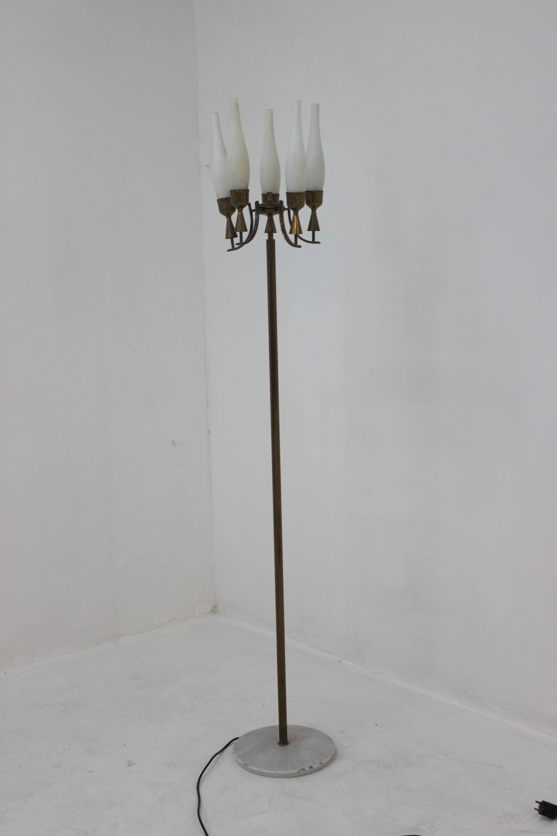 Arredoluce Beautiful Floor Lamp In Good Condition For Sale In Roma, IT