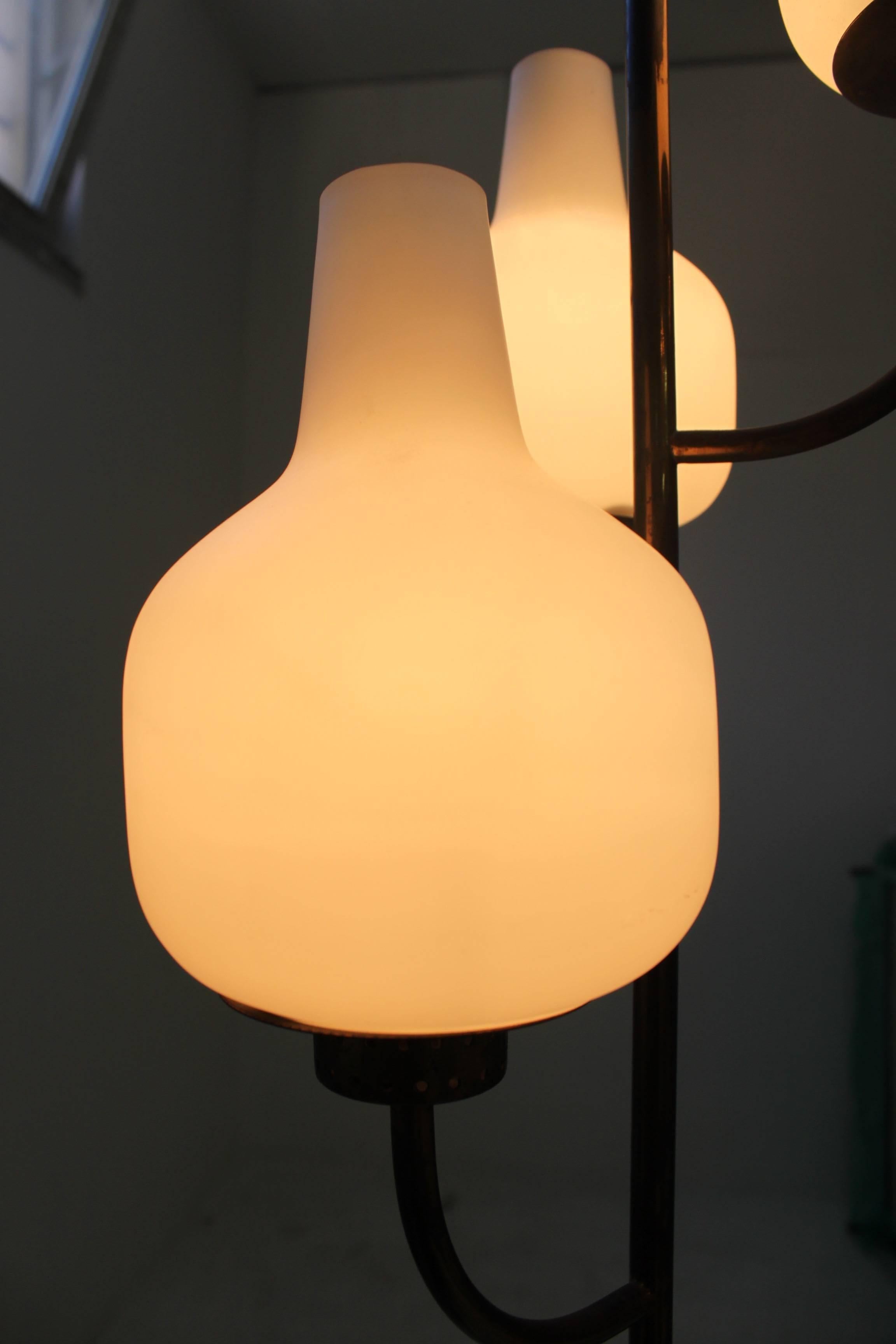 Mid-Century Modern Stilnovo Floor Lamp For Sale