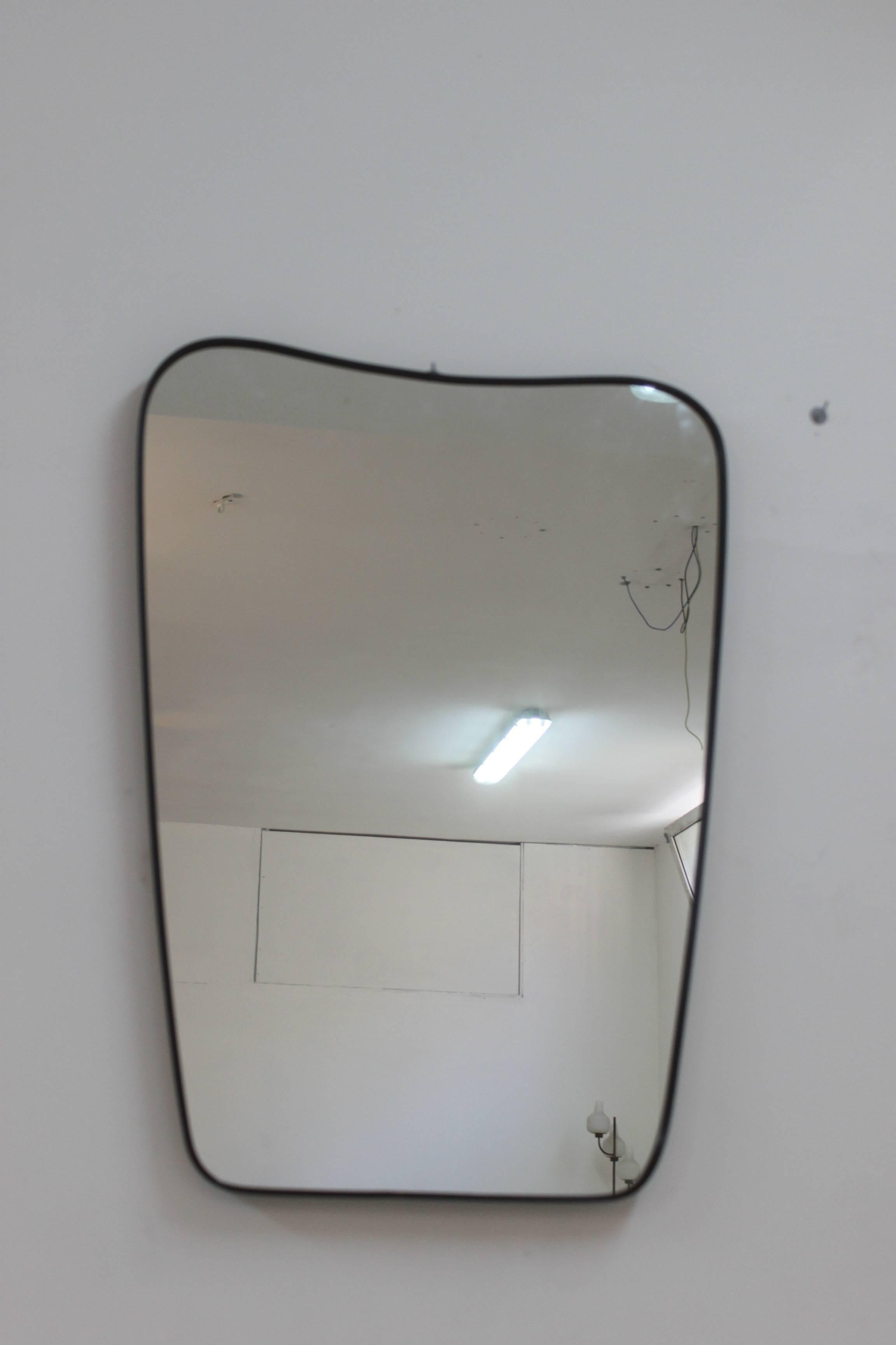 Mid-20th Century Gio Ponti Style Mirror