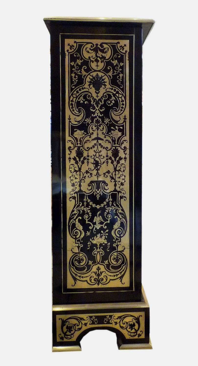Inlay French Louis XIV Boulle Marquetry Cabinet, Remounted in the 19th Century