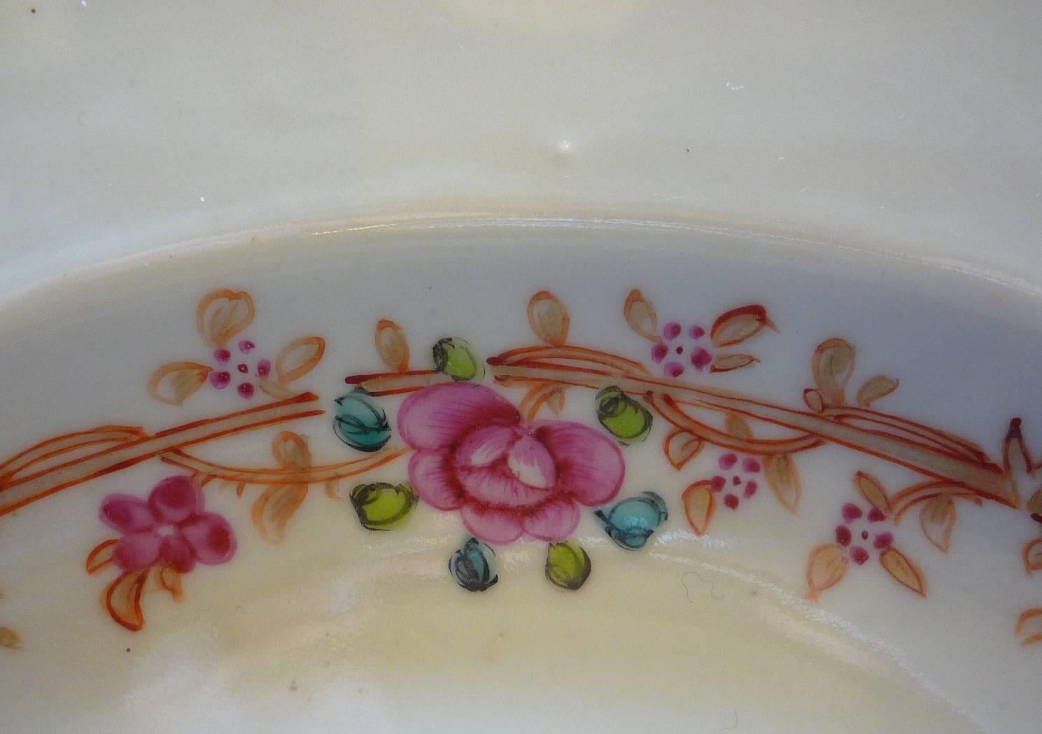 Part of a Table Service in Chinese Porcelain, John Adams Model, circa 1770 1