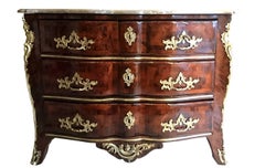 French Regence Period Four-Drawer Rosewood Commode, circa 1725