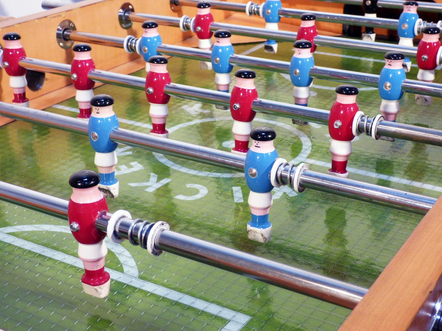 Classic German Table Football or Soccer Kicker from 1960s For Sale at