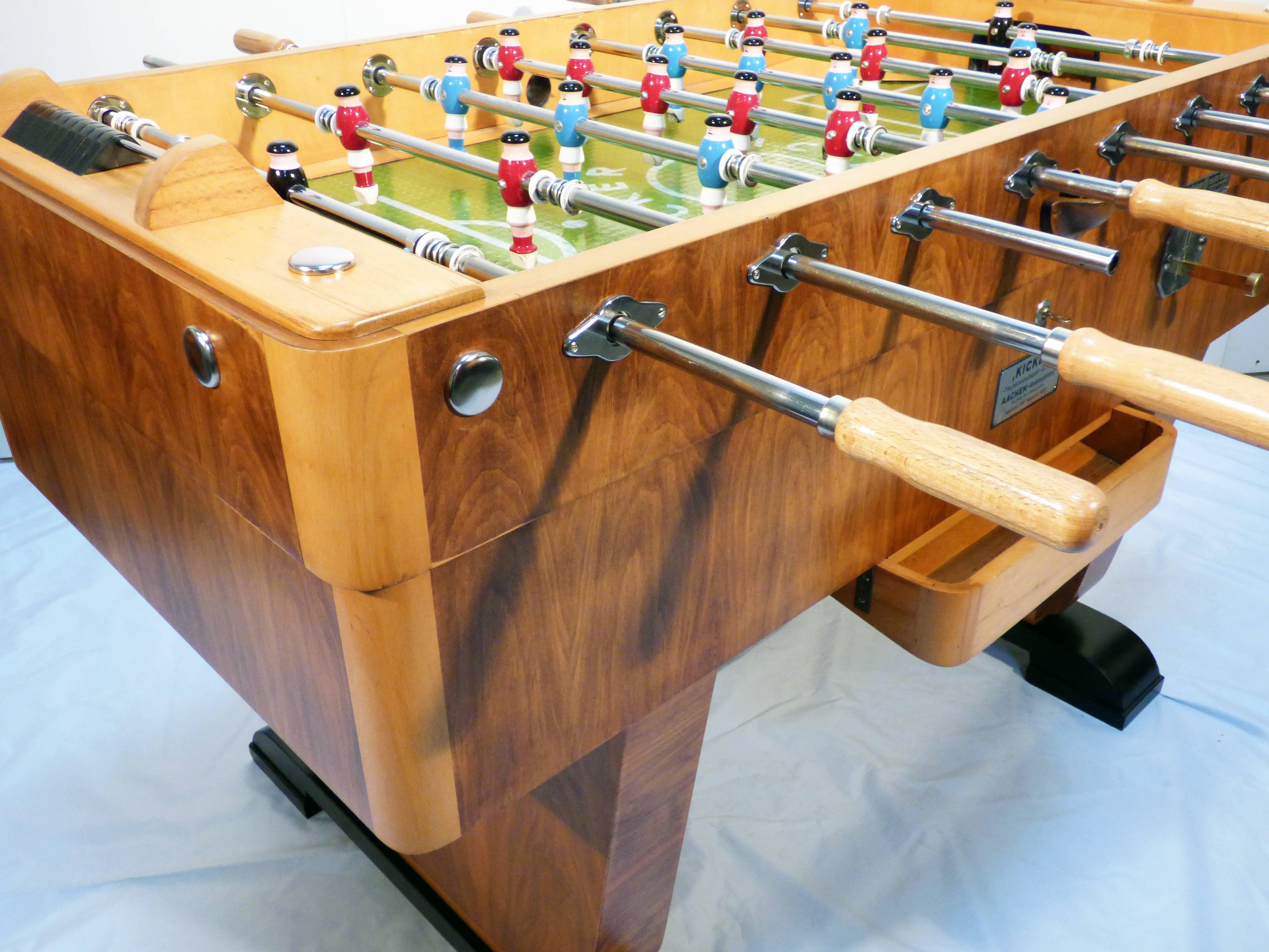 Mid-Century Modern Classic German Table Football or Soccer Kicker from 1960s For Sale