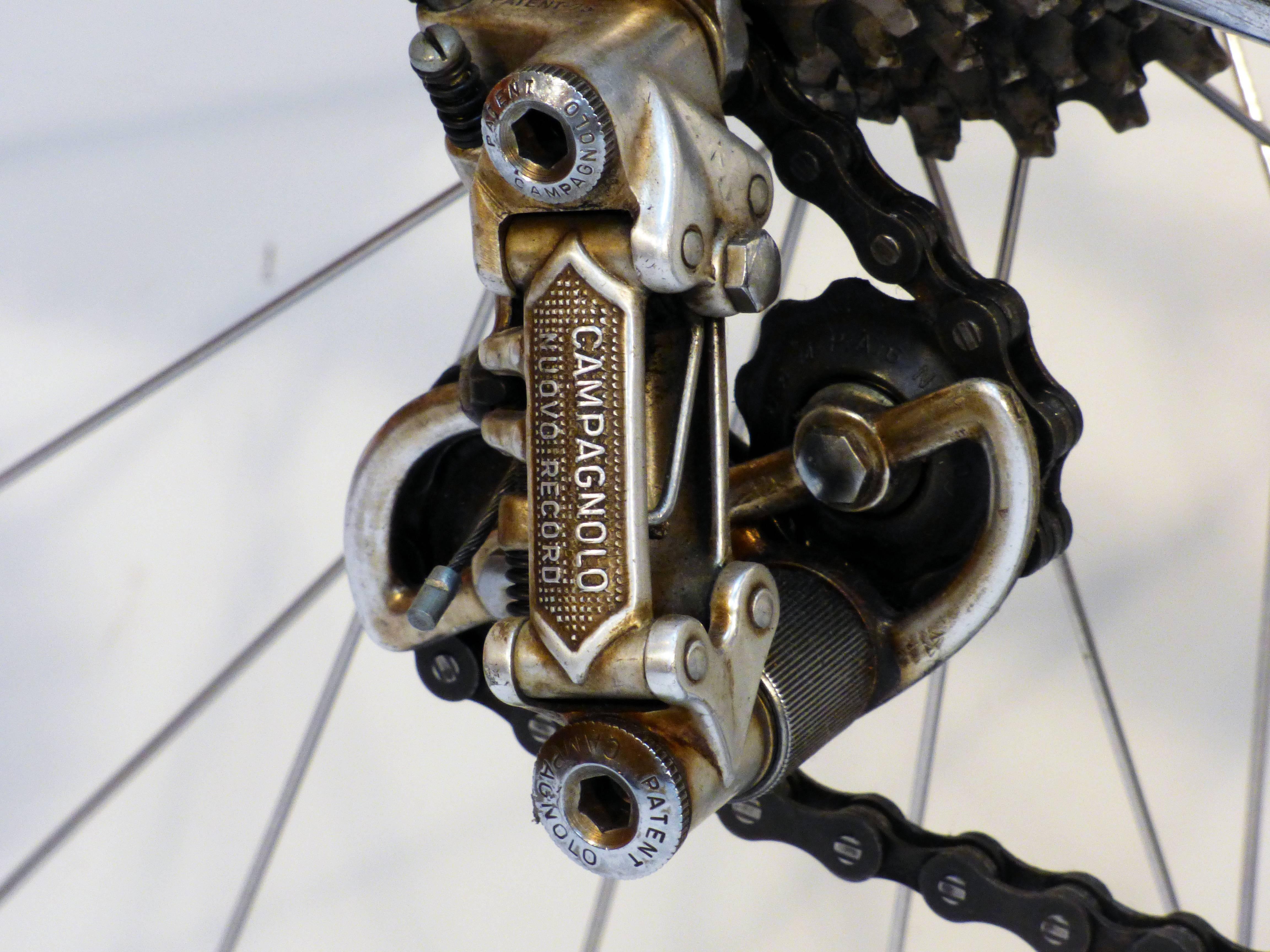 Chrome Race Bike by Cycles Mercier from France 1970s with Campagnolo Parts For Sale 4