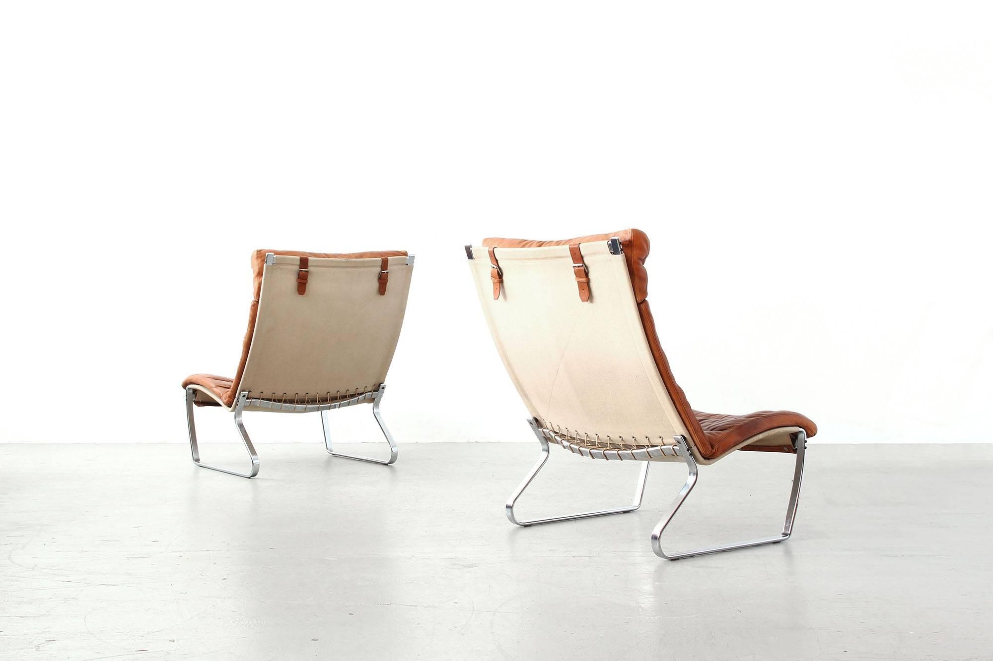 Lounge Chairs by Jørgen Kastholm for Kill International In Good Condition In Berlin, DE