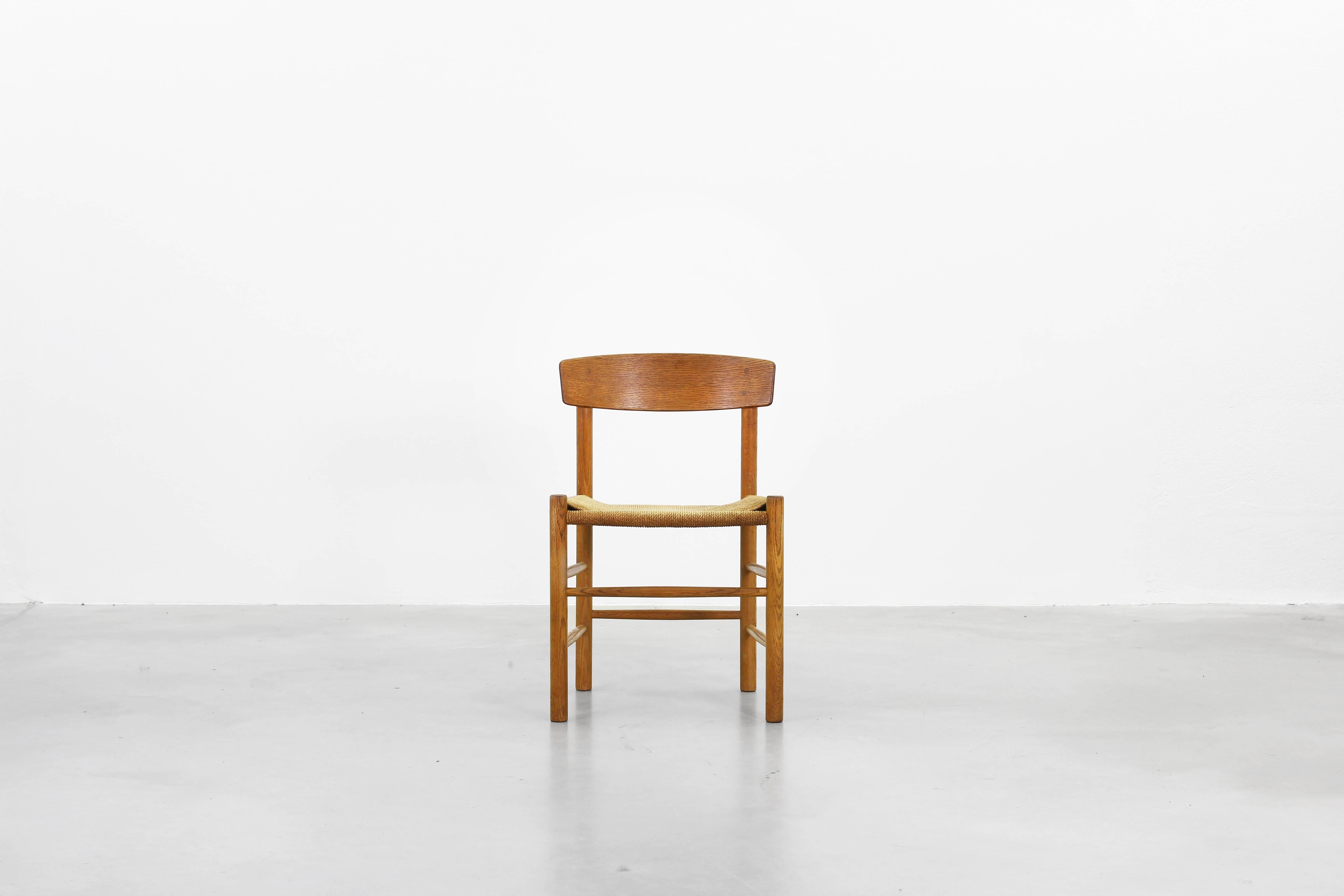Set of Six Dining Chairs by Børge Mogensen for Fredericia 2