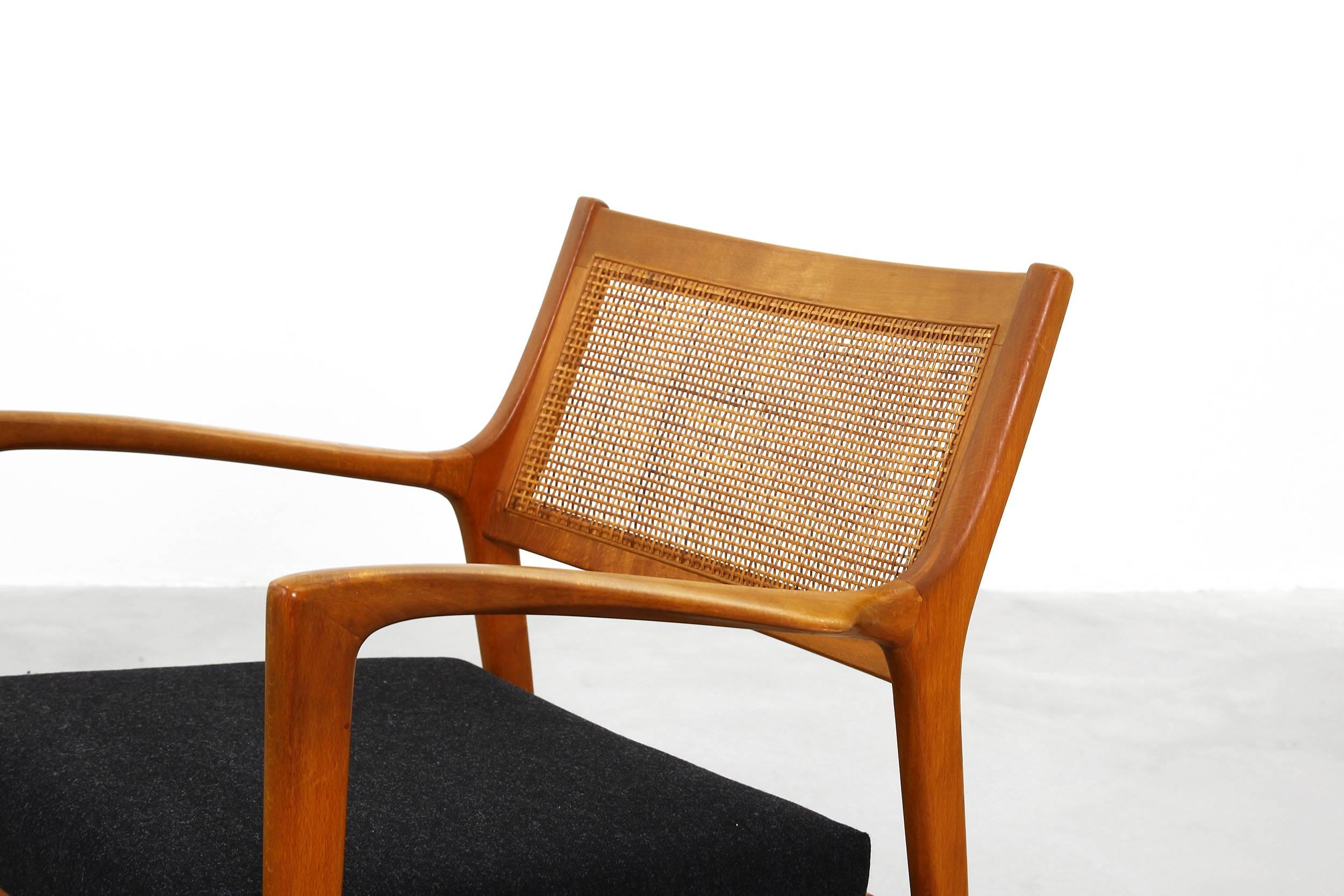 Pair of Lounge Chairs by Karl Erik Ekselius for JOC Mobler Sweden 2