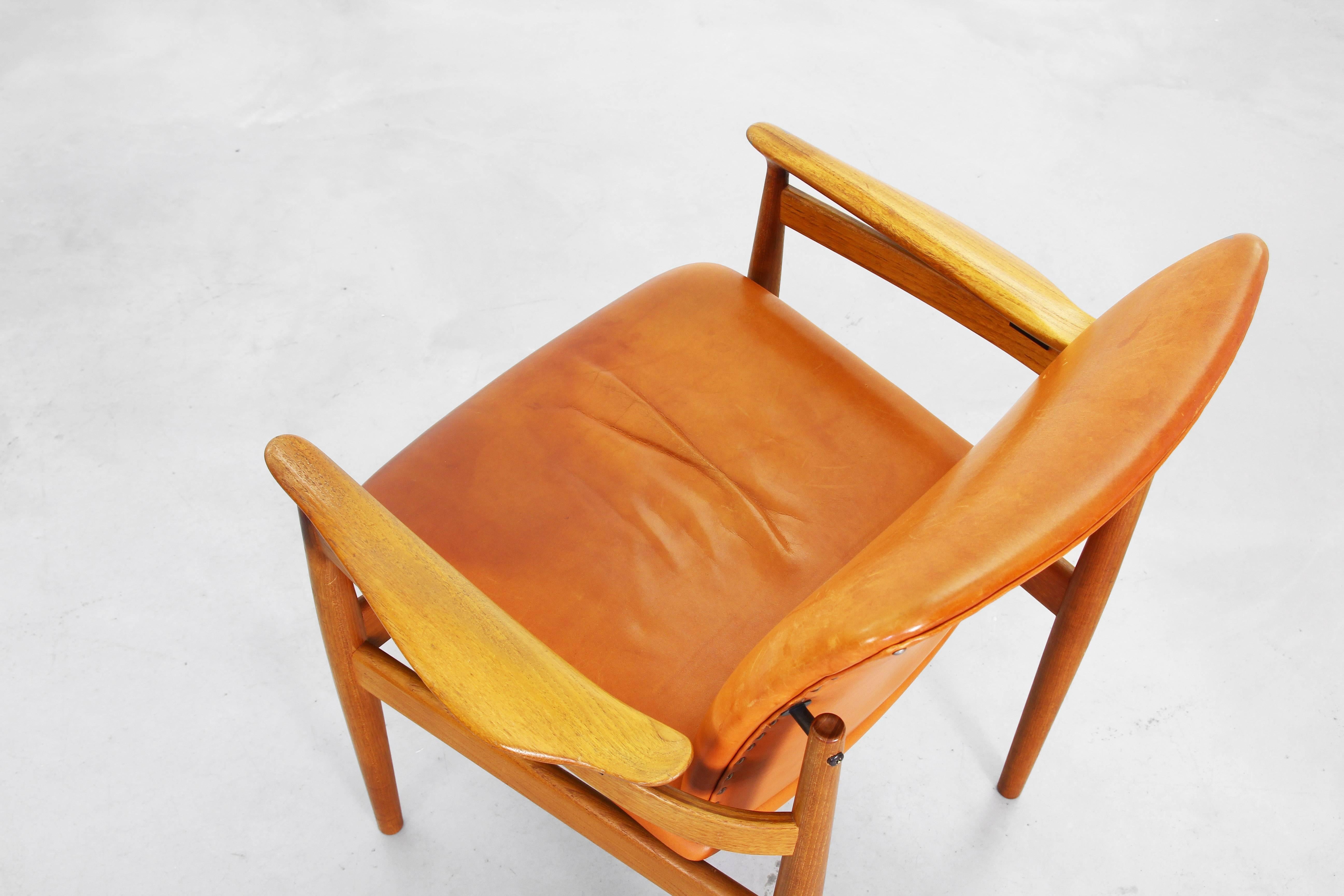 20th Century Rare Armchair by Finn Juhl for France & Daverkosen, Denmark, 1963