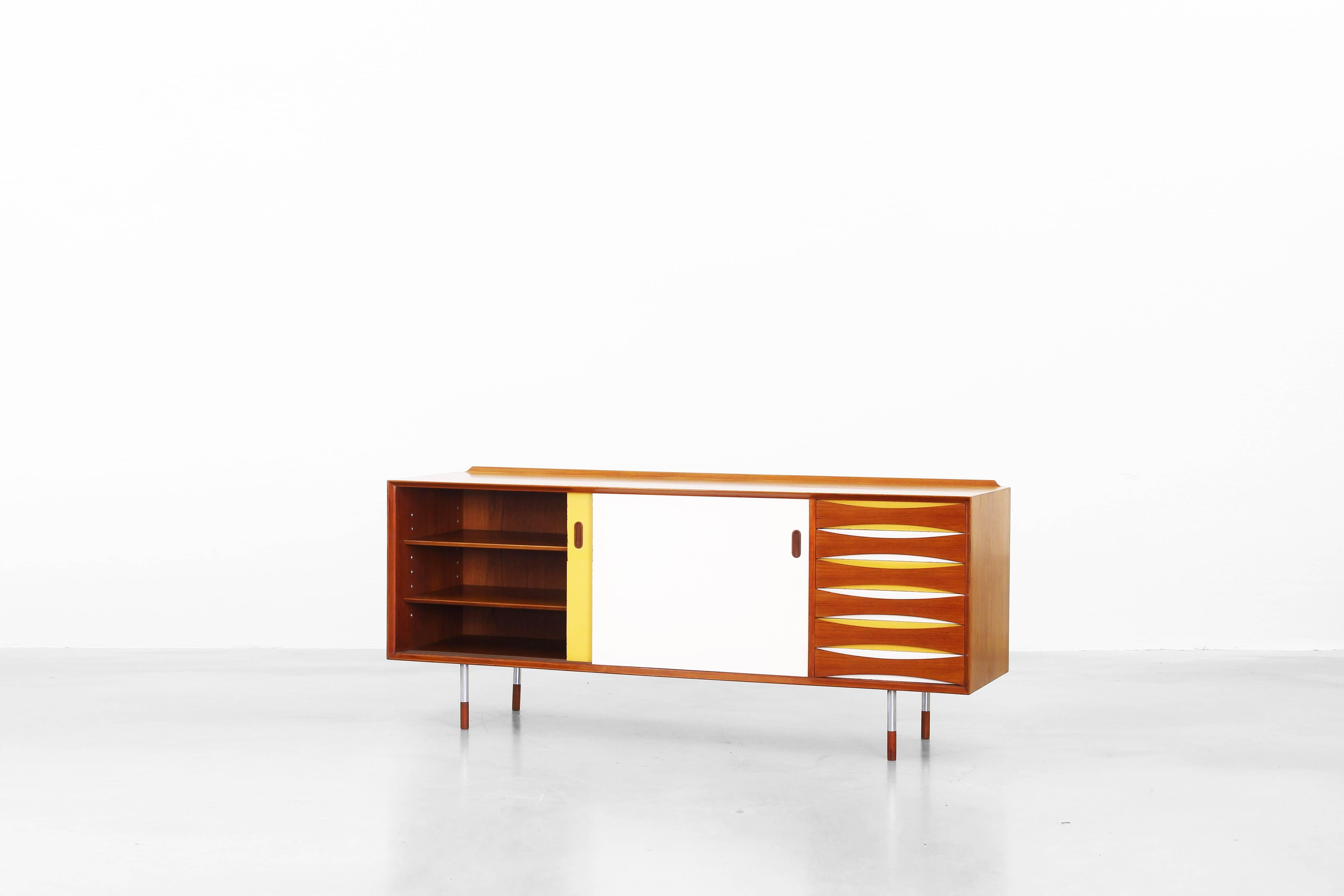 Danish Rare Sideboard by Arne Vodder for Sibast Furniture Mod. 29, Denmark, 1958