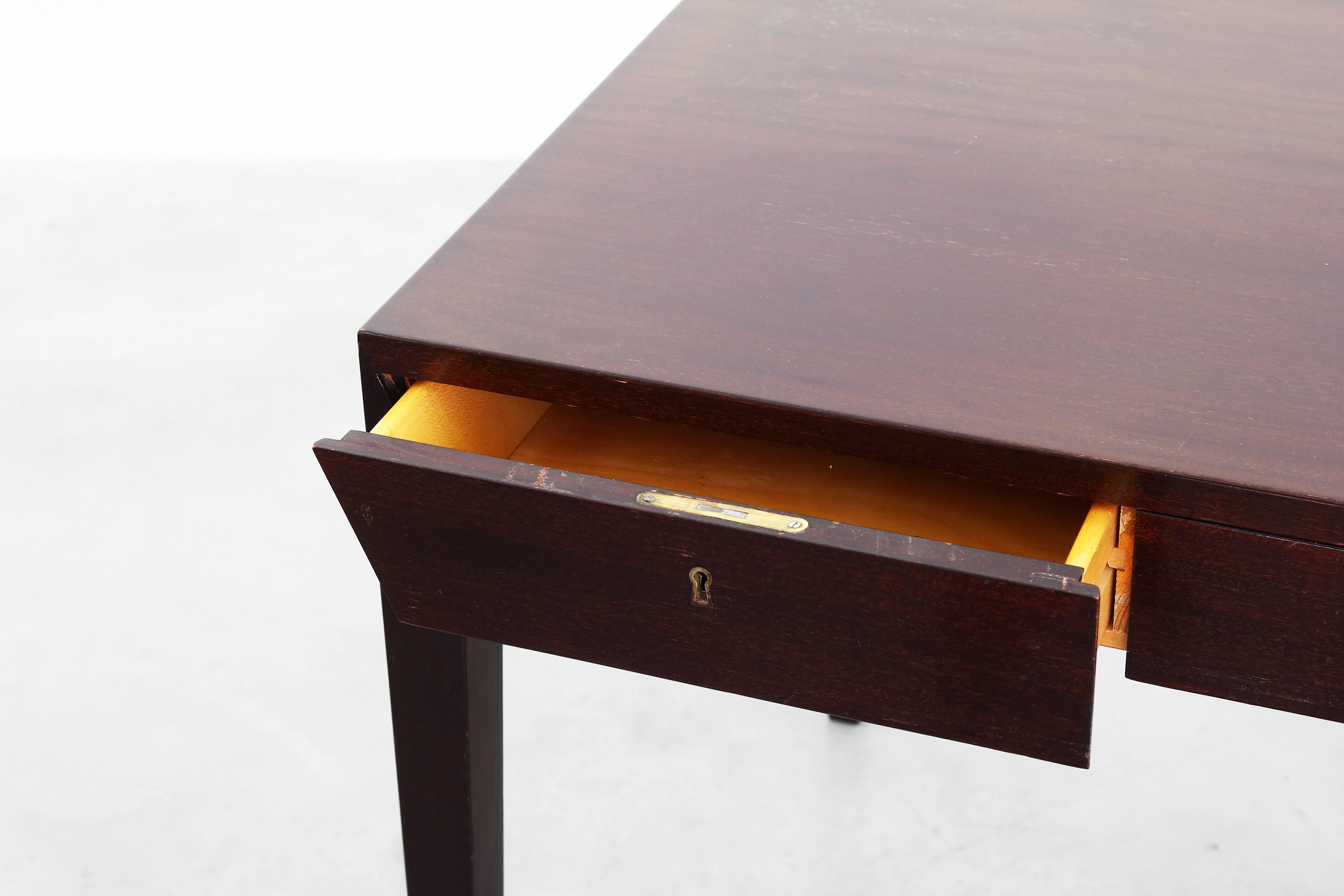 20th Century Beautiful Danish Desk by Severin Hansen for Haslev Møbelfabrik in the 1950s