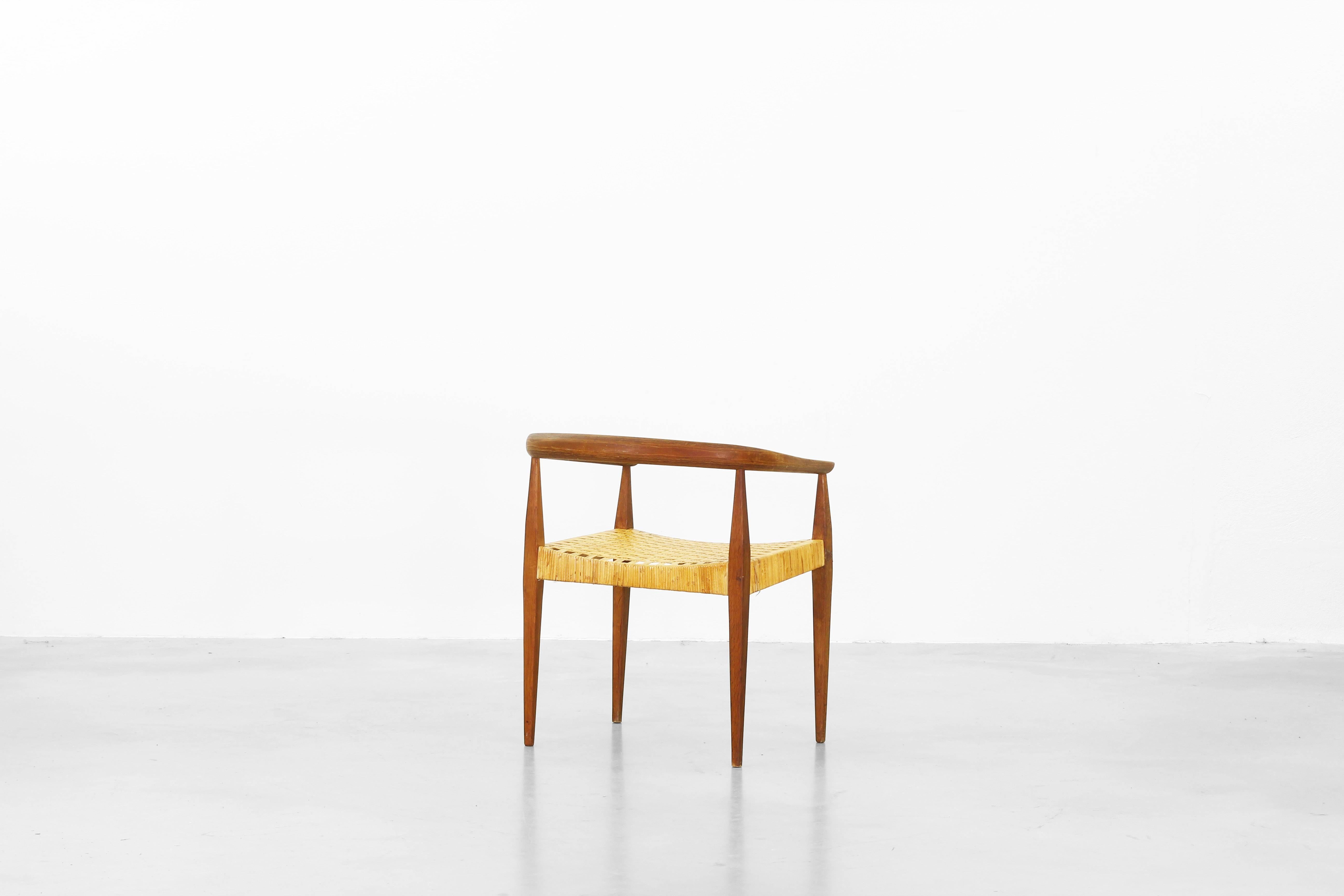 Danois Rare fauteuil de Nanna Ditzel pour Kolds Savvaerk Danemark en vente