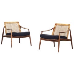 Beautiful Pair of Lounge Easy Chairs by Hartmut Lohmeyer for Wilkhahn