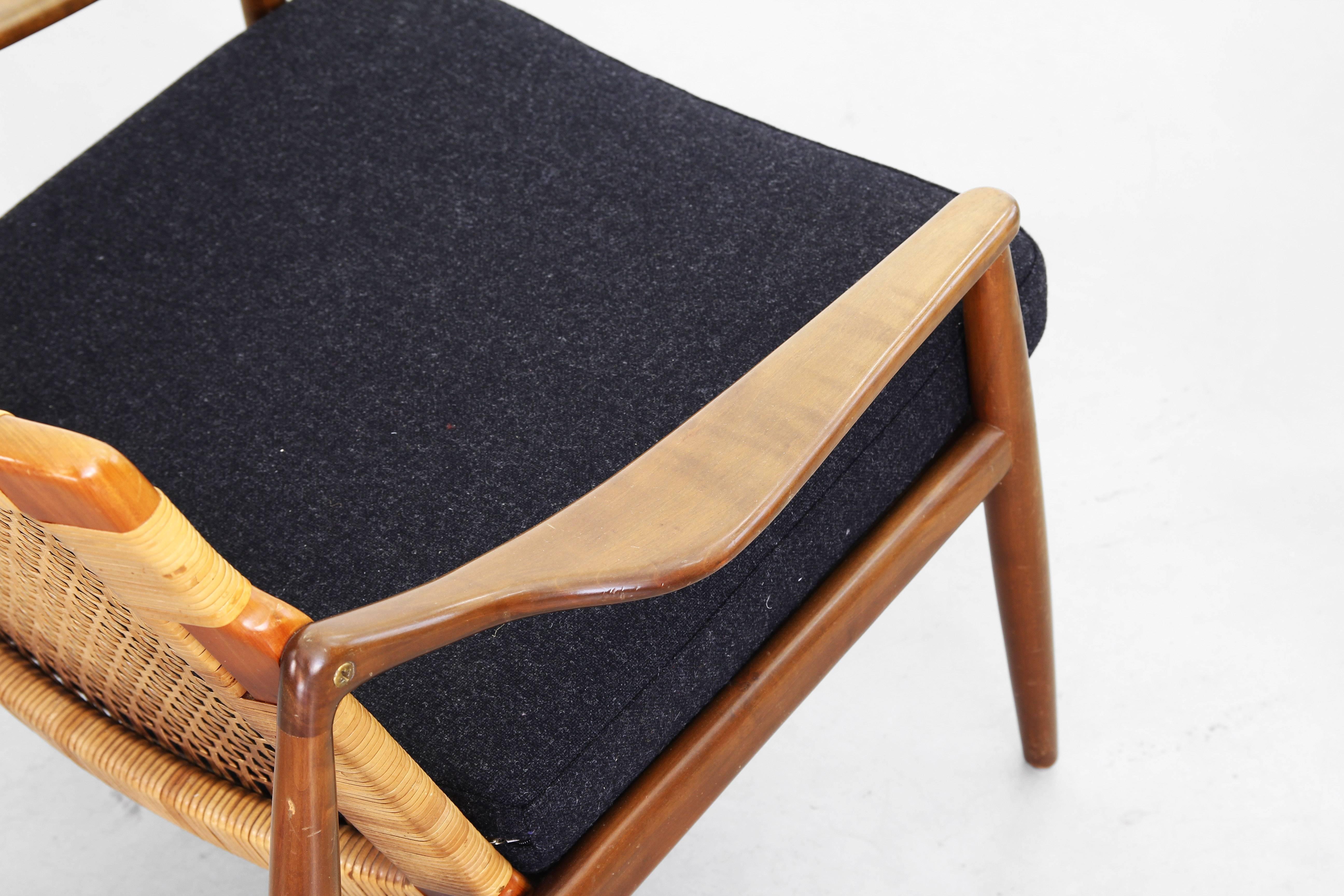 Schönes Paar Lounge-Sessel von Hartmut Lohmeyer für Wilkhahn 1