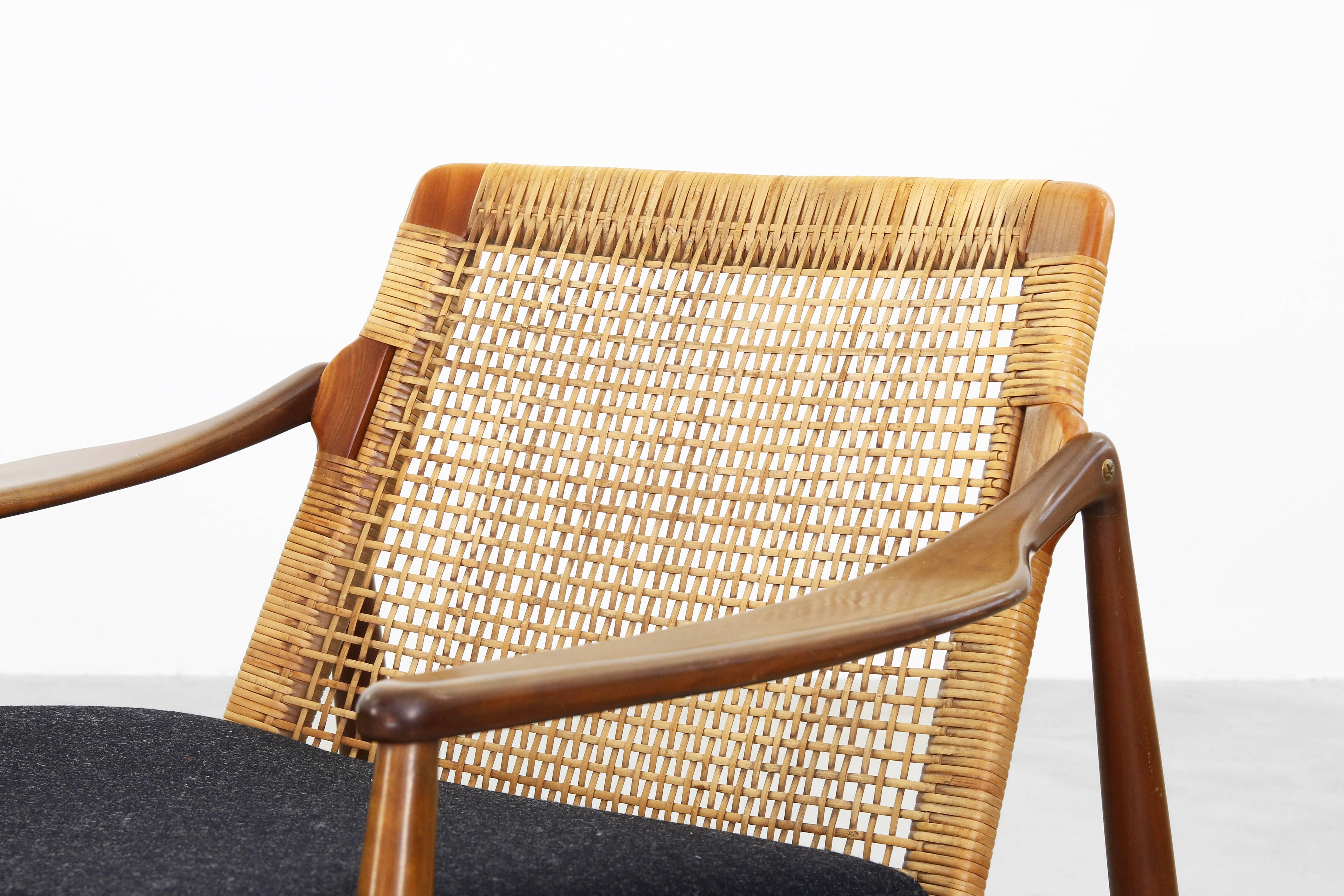 Schönes Paar Lounge-Sessel von Hartmut Lohmeyer für Wilkhahn 2