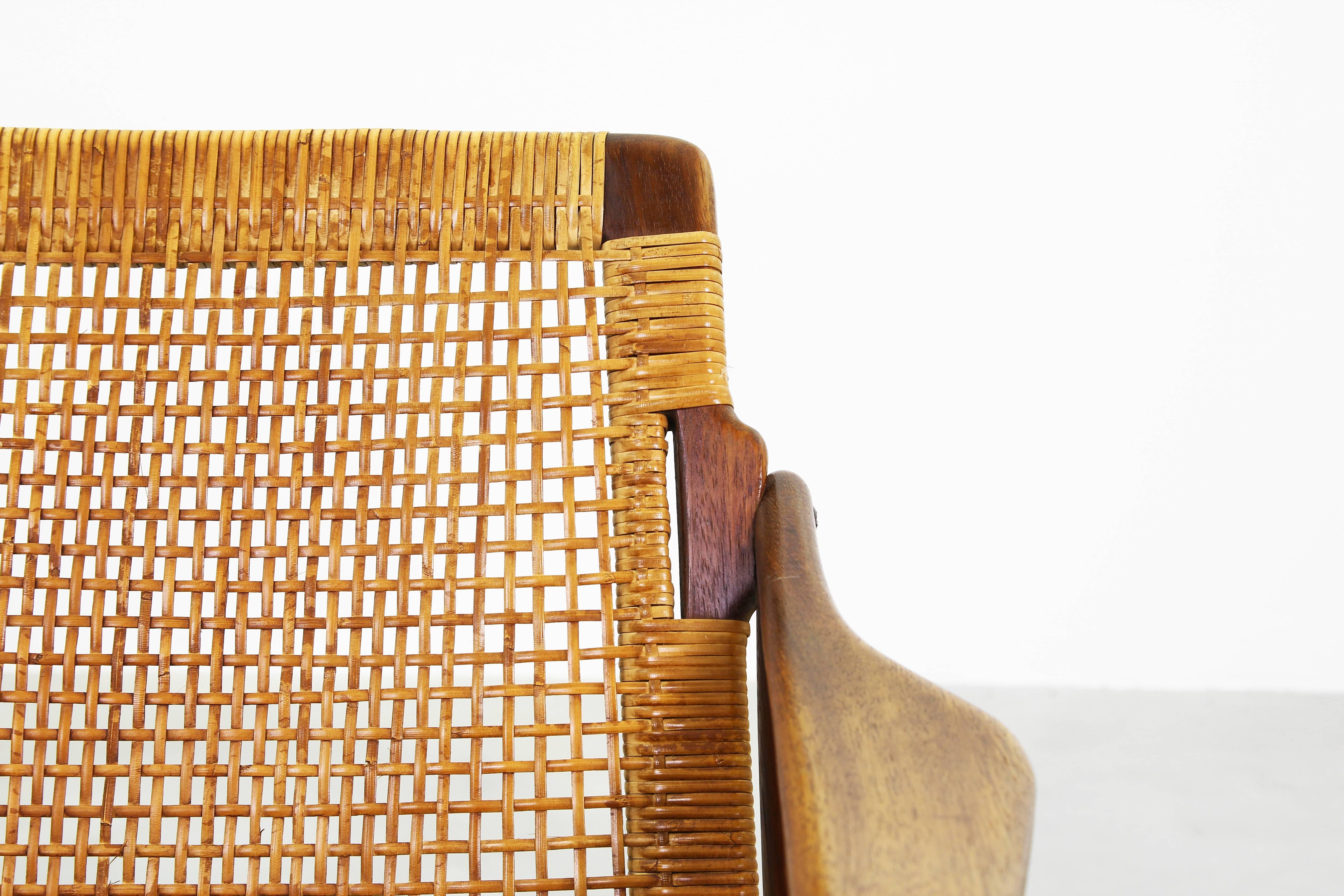Beautiful Pair of Lounge Easy Chairs by Hartmut Lohmeyer for Wilkhahn 'b' 1