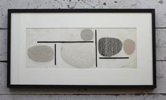 Mixed media collage by Derek Carruthers from 1961