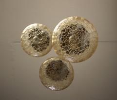 Pair of Murano Glass Ceiling Lights from 1950s