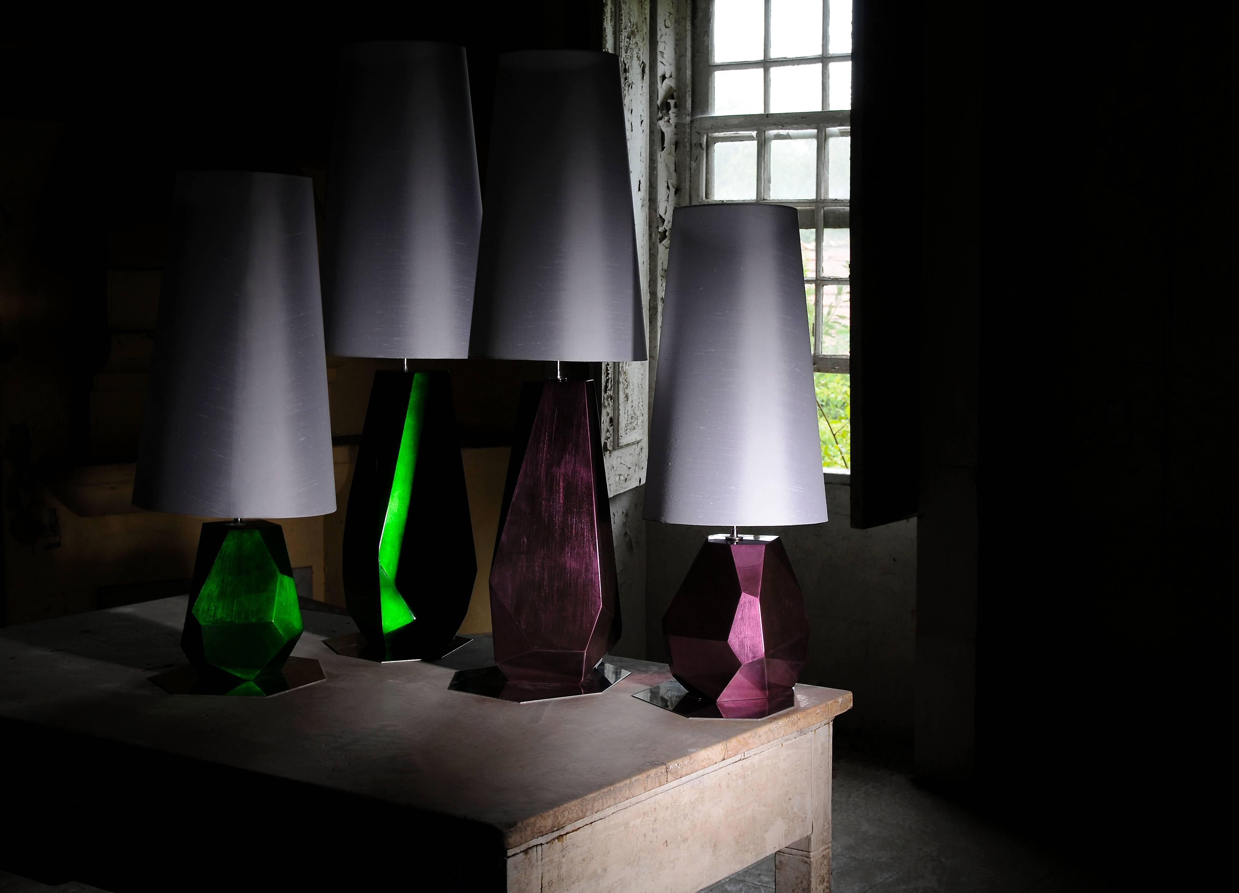 Modern Sculptural green and blue Feel Table Lamps by Boca Do Lobo from Europe For Sale 1