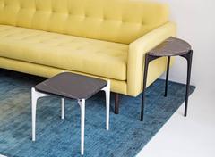 Assorted Geometric Aluminium and Marble Occasional, End, Coffee and Side Tables
