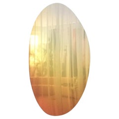 Specchio da parete contemporaneo Off Round Hue #4  di Sabine Marcelis, Sunrise Orange