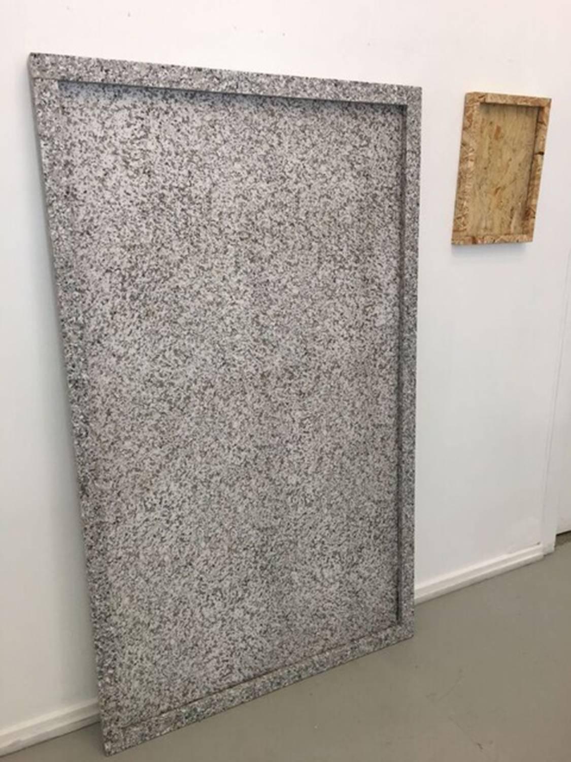 Scandinavian Modern Granite Wall Piece