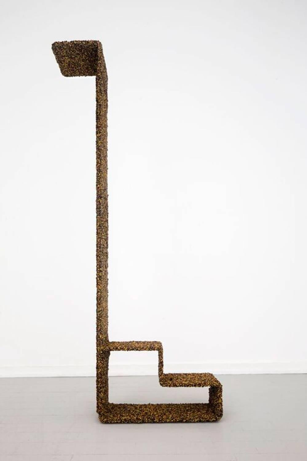 Kueng Caputo's interpretation of a plinth, for the exhibition 