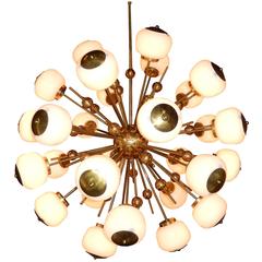 Mid-Century Modern Style, Sputnik Orb Chandelier 1