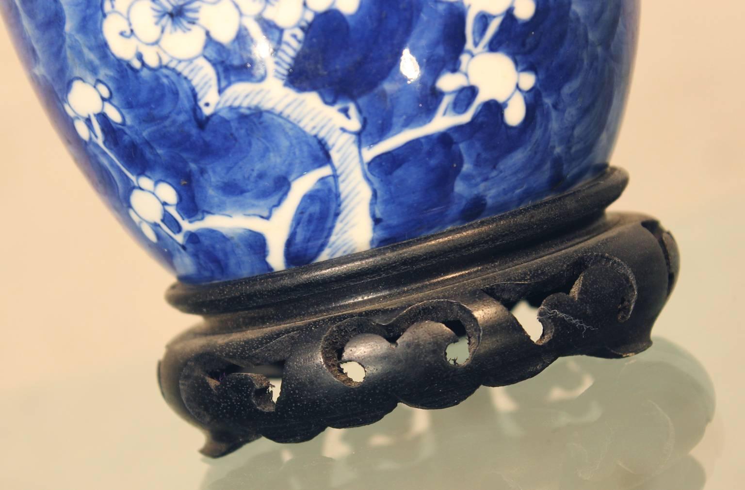 Ceramic Chinese Blue and White Porcelain Ginger Jars