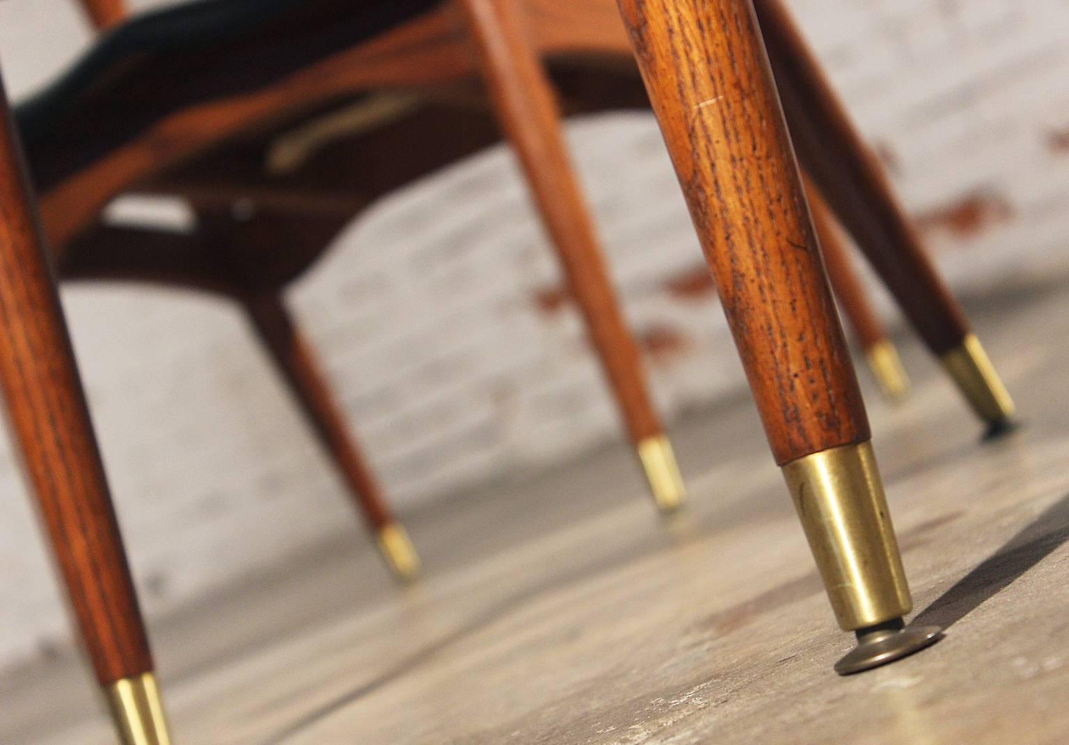20th Century Americana Casual Game Table & Chairs by Jack Van der Molen for Jamestown Lounge