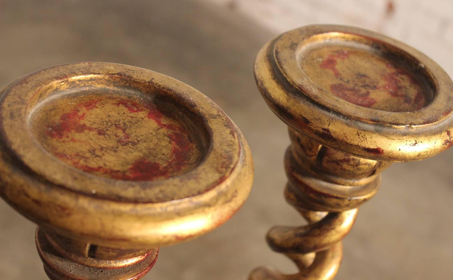 twisted candlesticks