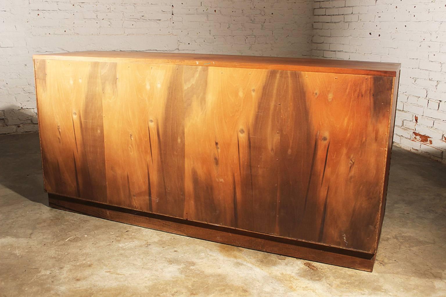 20th Century Honduran Rosewood Bookmatched Cabinet by Jack Cartwright for Founders Furniture