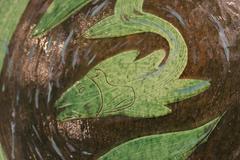 Patamban Pottery Plates from Michoacán, Mexico