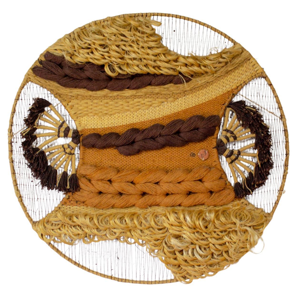 1978 Modern Fiber Art Wall Hanging #352 by Don Freedman Tree Time Inc. Interlude