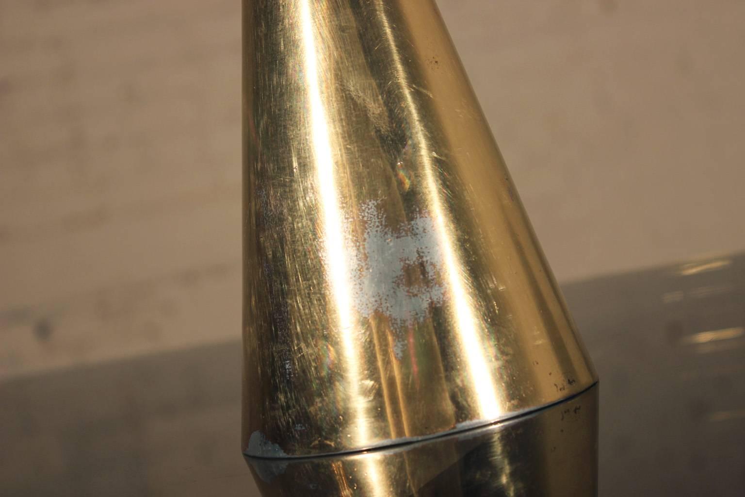 Brass Mid-Century Sputnik Table Lamp by Laurel Lighting with Original Shade