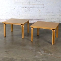 Oak End or Coffee Tables by Thygesen and Sorensen for Magnus Olesen and Rudd Int