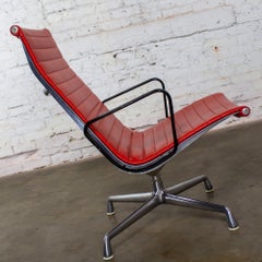 MCM Aluminum Group Lounge Chair Eames for Herman Miller Stationary High Back
